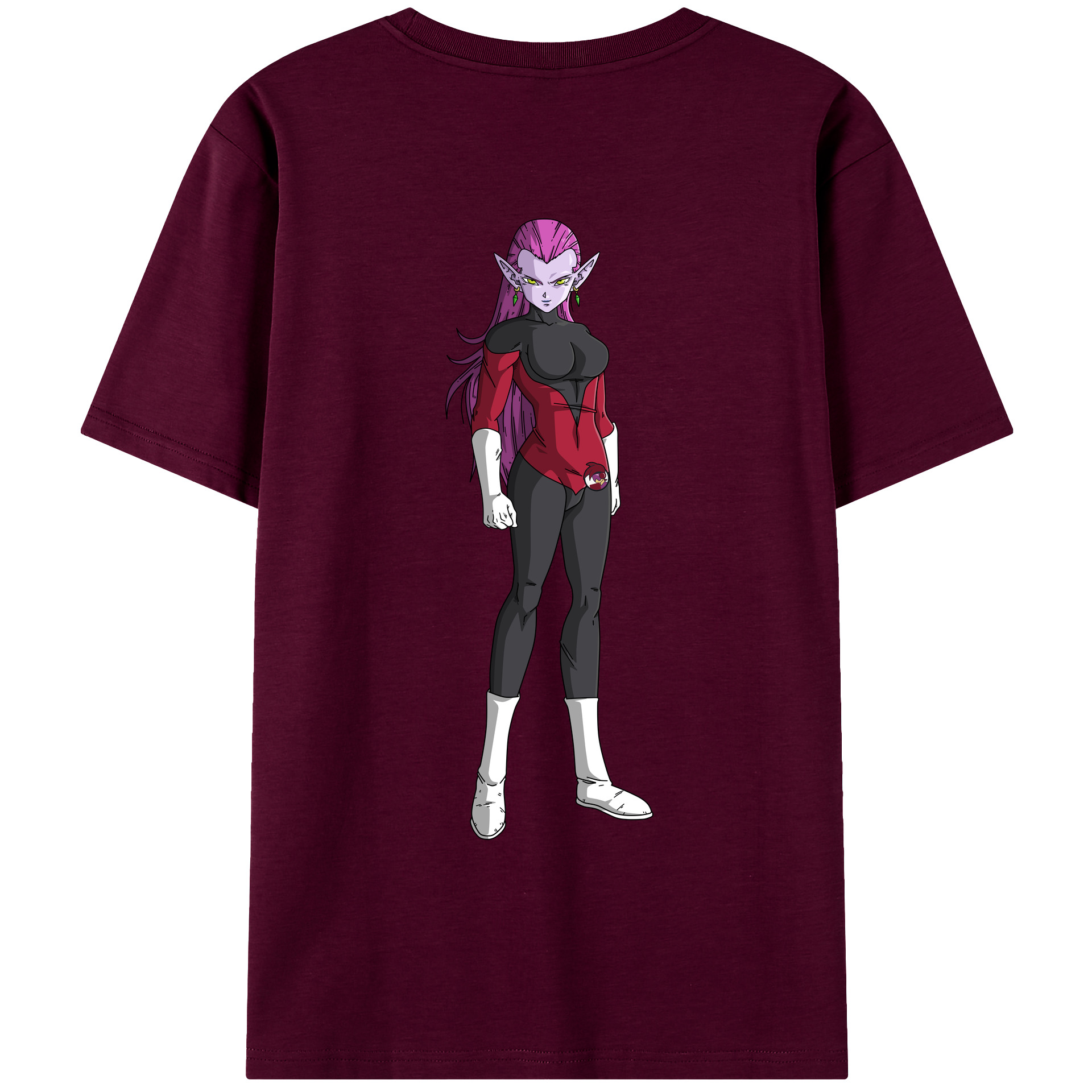 （画像用） ドラゴンボール DRAGON BALL レディース半袖Tシャツ(バックプリント)